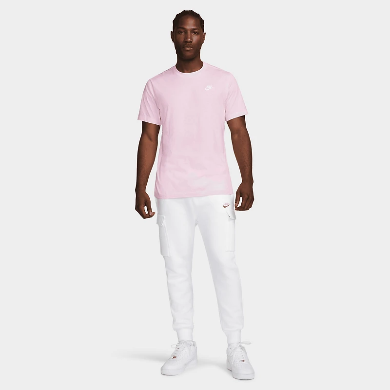 Nike Basic Club Tee Pink Foam / White