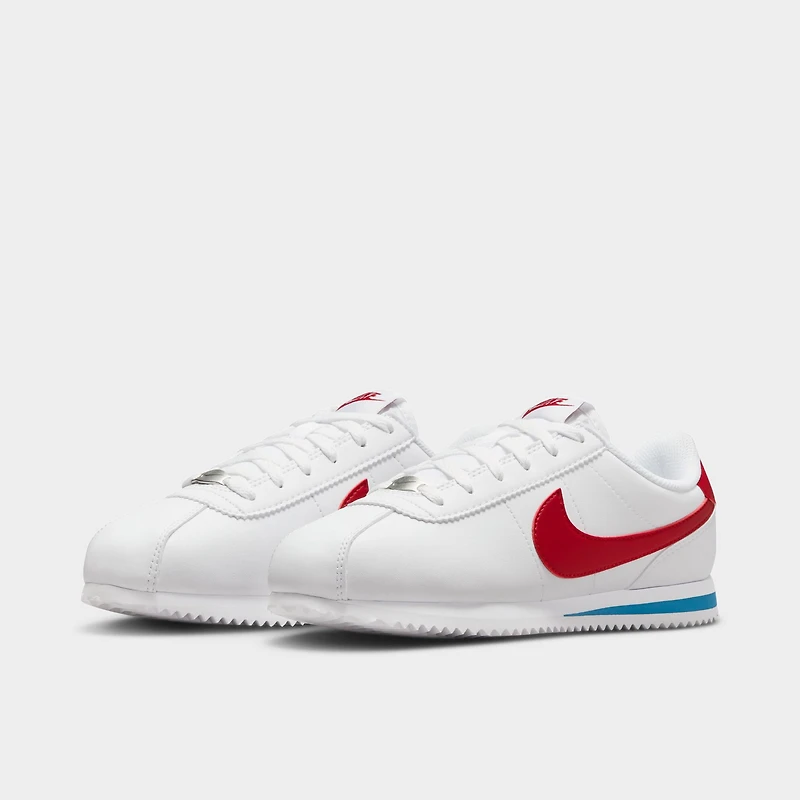 Nike Cortez GS White / Varsity Red - Blue