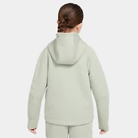 Nike Sportswear Junior Girls' Tech Fleece Full-Zip Hoodie Jade Horizon / Black