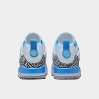 Jordan Spizike Low White / University Blue - Wolf Grey