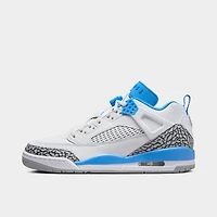 Jordan Spizike Low White / University Blue - Wolf Grey