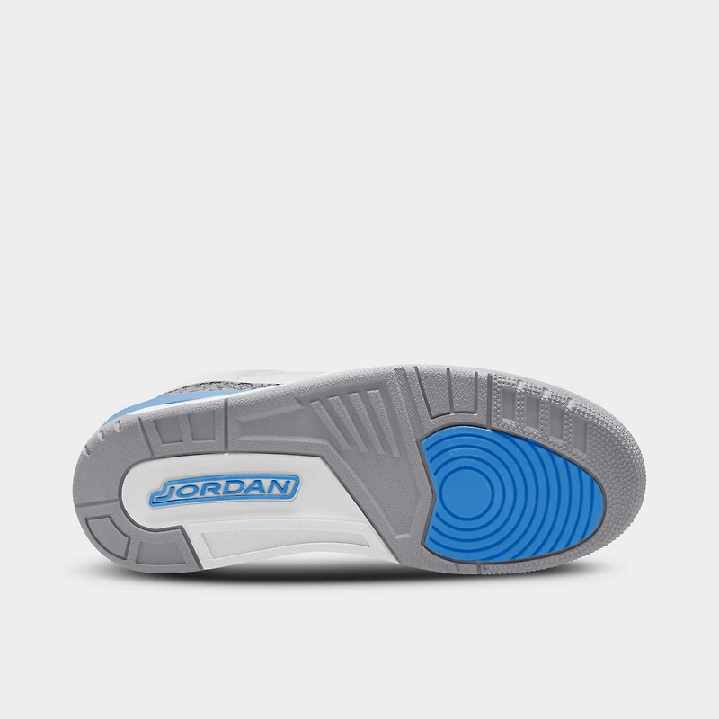 Jordan Spizike Low White / University Blue - Wolf Grey