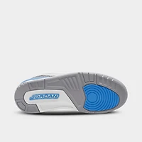 Jordan Spizike Low White / University Blue - Wolf Grey