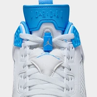 Jordan Spizike Low Blanc / Bleu Université - Gris Loup