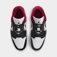 Jordan Women's 1 Low SE Black / White - Team Red