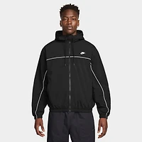 Nike Club Athlete Hooded Jacket Black / White