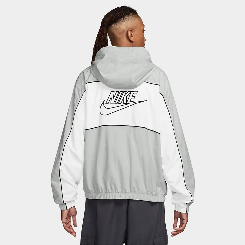 Nike Club Athlete Hooded Jacket Photon Dust / White