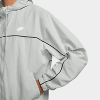 Nike Club Athlete Hooded Jacket Photon Dust / White