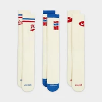 Nike ED Plus Cushioned Retro Crew Socks-3 Pack / Multi-color