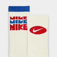 Nike ED Plus Cushioned Retro Crew Socks-3 Pack / Multi-color