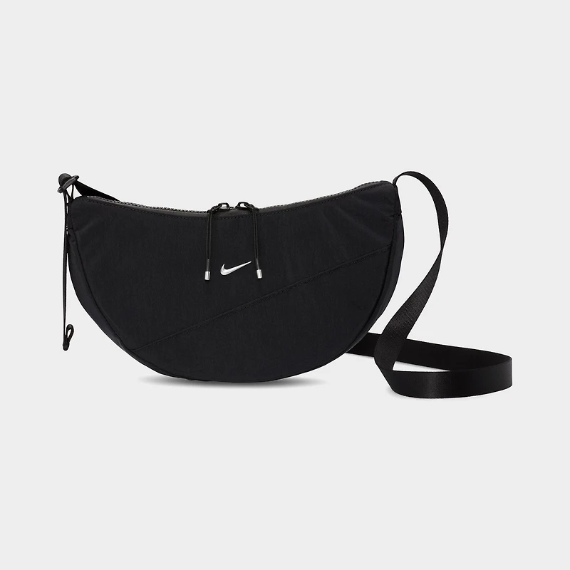 Nike Aura Crescent Crossbody Bag Black / Matte Silver