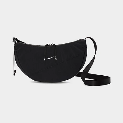 Nike Aura Crescent Crossbody Bag Black / Matte Silver
