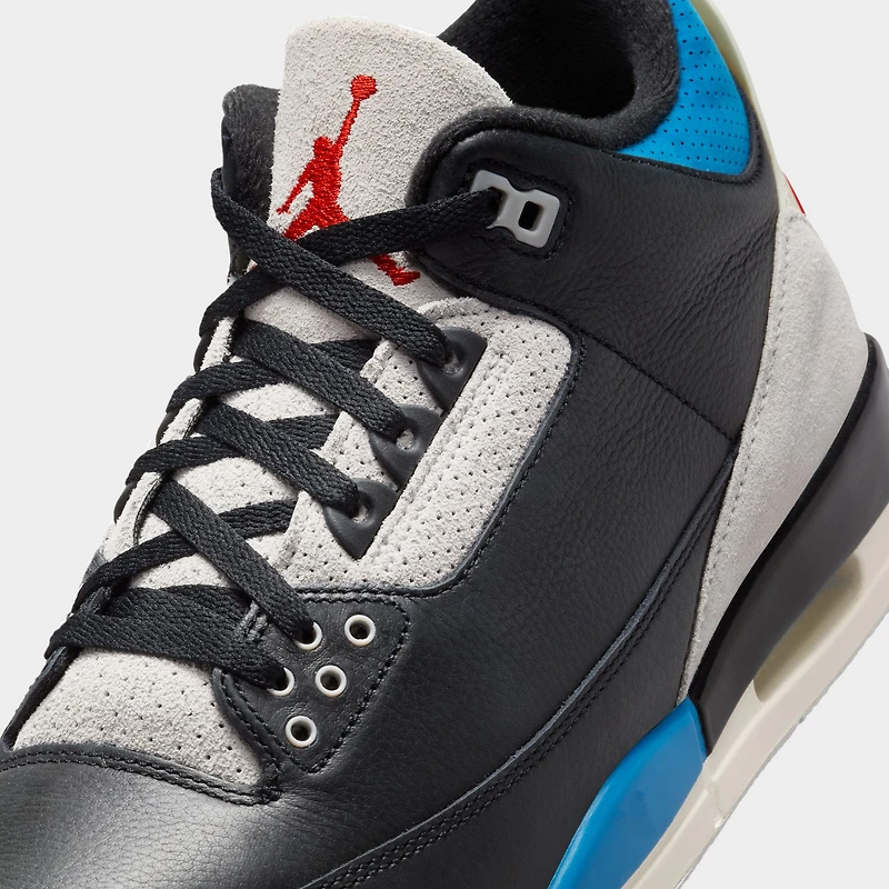 Jordan 3 Retro OG Black / Chile Red - Neutral Grey