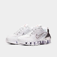 Nike Shox TL White / - Metallic Silver