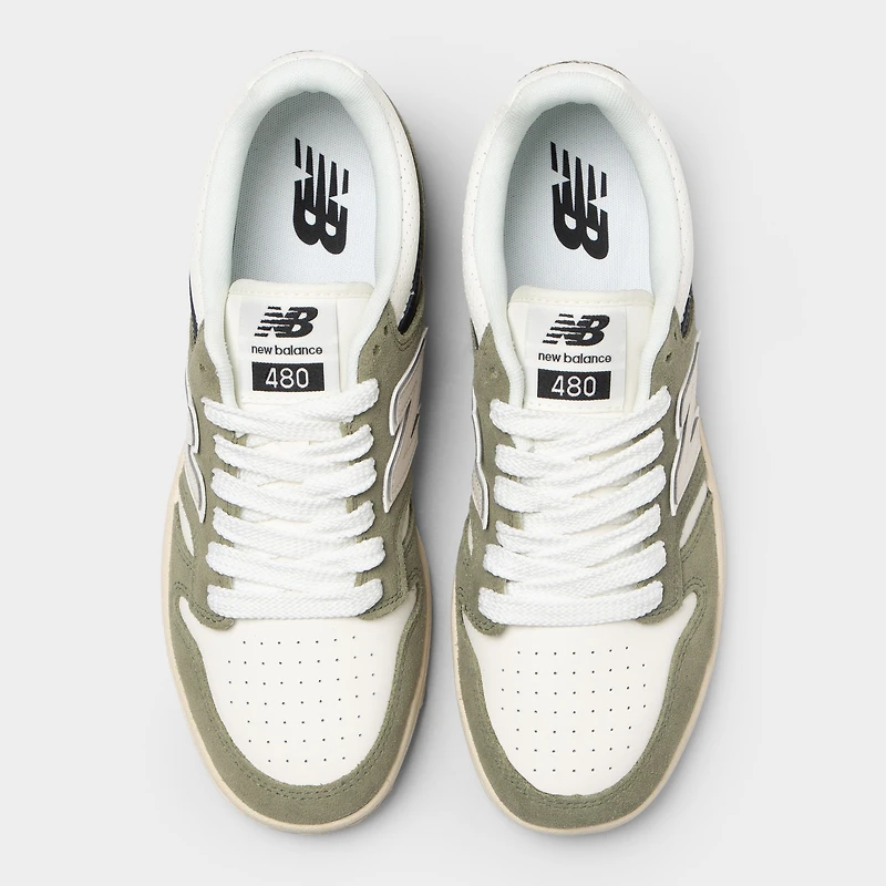 New Balance 480 Dark Oliveine / Sea Salt