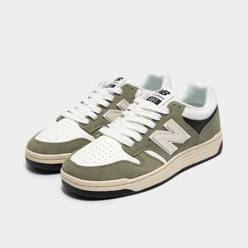 New Balance 480 Dark Oliveine / Sea Salt