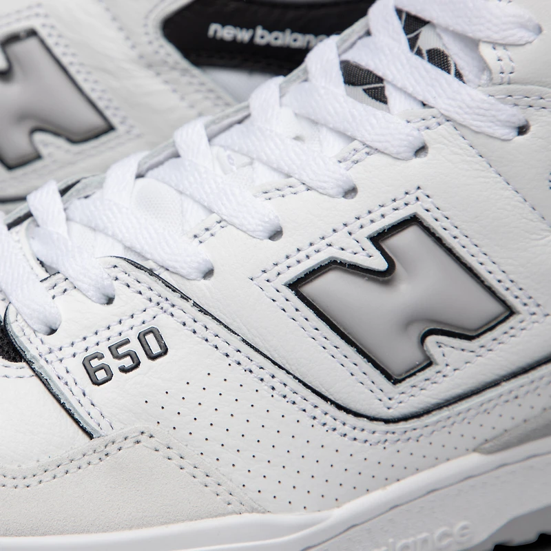 New Balance BB650RWH Blanc / Noir