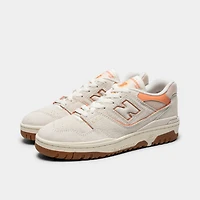 New Balance Women's 550 Sea Salt / Peach Nectar