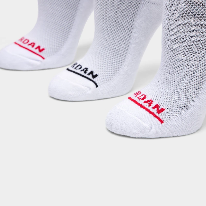 Jordan Legend Juniors' Crew Socks Box Set (6 Pack) / White