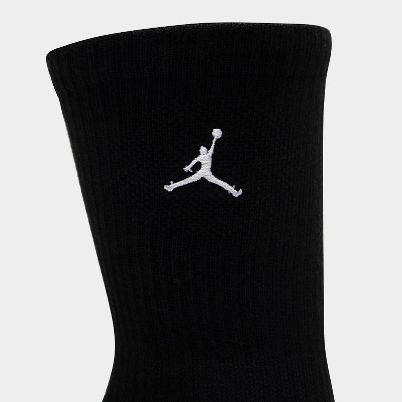 Nike Children's Performance Basic Crew Socks (6 PK) / Black