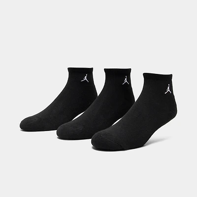 Jordan Children's Everyday Ankle Socks (6 PK) / Black