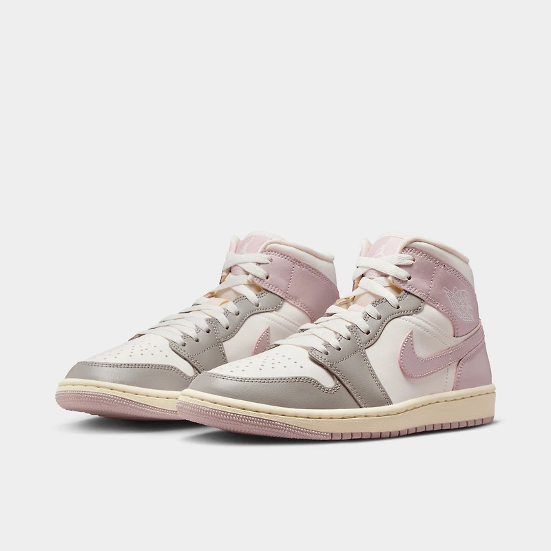 Jordan Women's 1 Mid Sail / Particle Rose - Enigma Stone