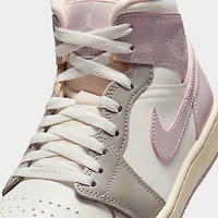 Jordan Femmes 1 Mid Voile / Particule Rose - Pierre Énigme