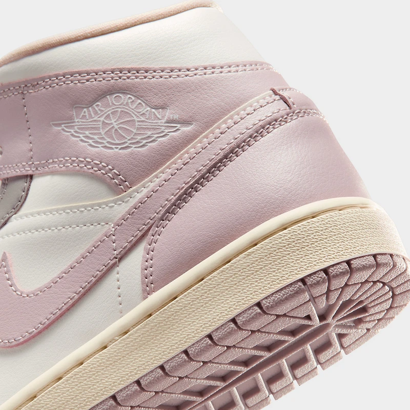 Jordan Femmes 1 Mid Voile / Particule Rose - Pierre Énigme