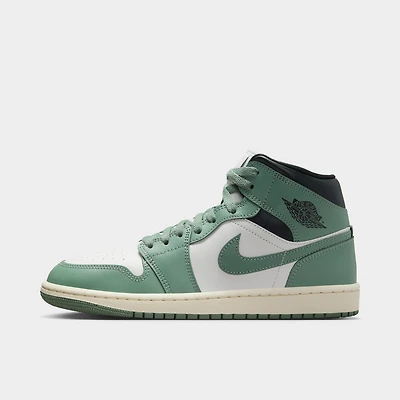 Jordan 1 Mid Sail / Fumée de jade - Anthracite pour femmes