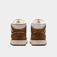 Jordan Women's 1 Mid Light British Tan / Chalk