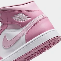 Jordan Femmes 1 Mid Elemental Rose / Voile - Carmin Glacé