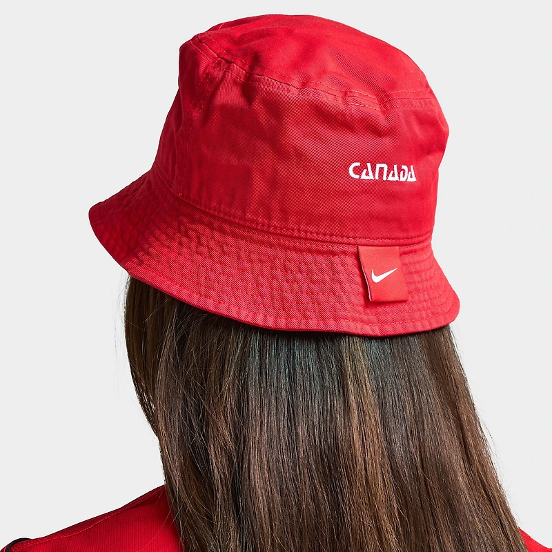Nike Canada Apex Chapeau Bucket / Rouge Universitaire