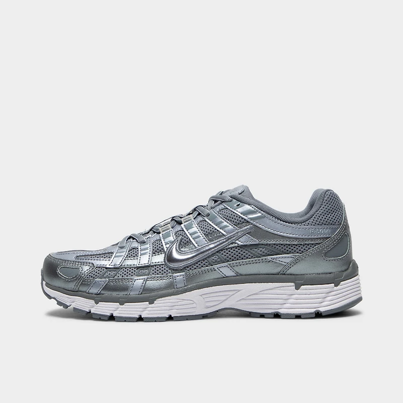 Nike P-6000 / Metallic Cool Grey - White