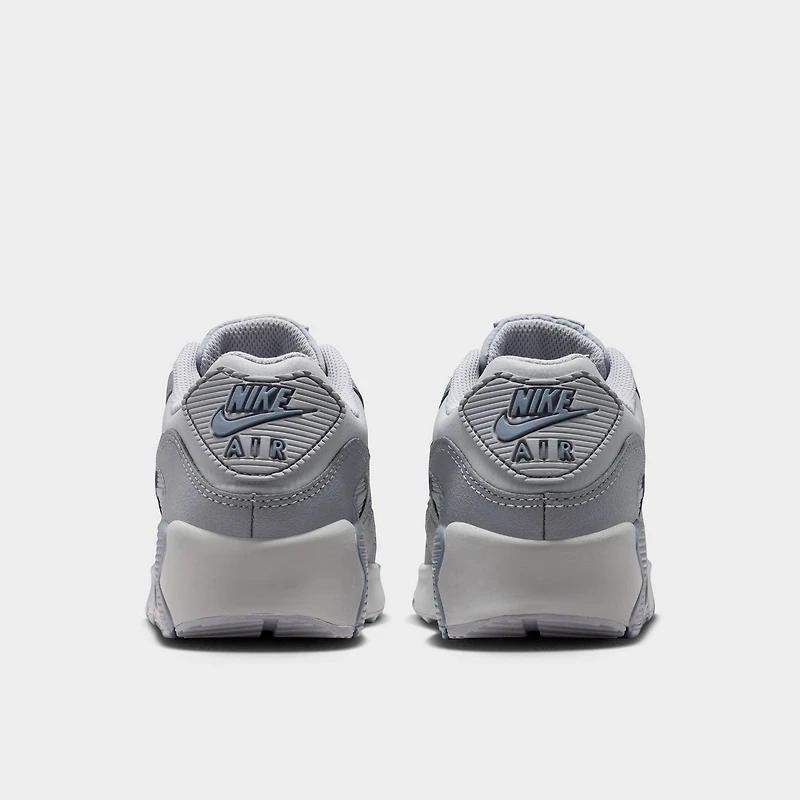 Nike Air Max 90 GS Wolf Grey / Armory Blue - Stealth