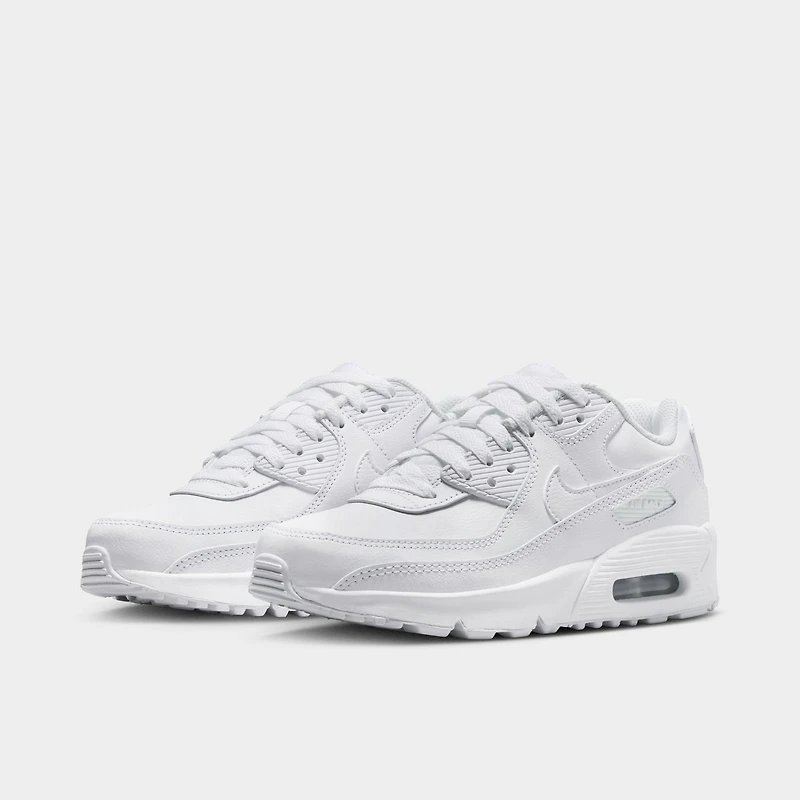 Nike Air Max 90 LTR GS White / - Metallic Silver