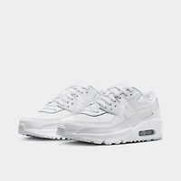 Nike Air Max 90 LTR GS White / - Metallic Silver