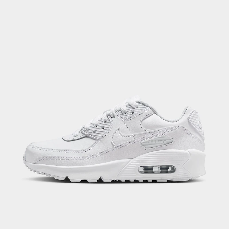 Nike Air Max 90 LTR GS White / - Metallic Silver