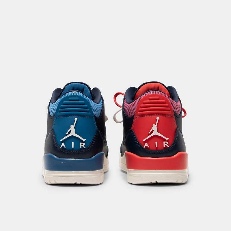 Jordan Women's 3 Retro Obsidian / Chalk - Track Red