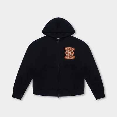 Criminal Damage Celtic Hoodie Black / Red