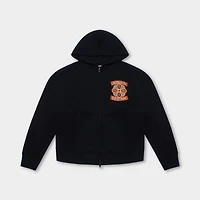 Criminal Damage Celtic Hoodie Black / Red