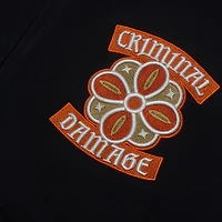 Criminal Damage Celtic Hoodie Black / Red