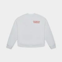 Criminal Damage Celtic Sweatshirt Off-White / Red