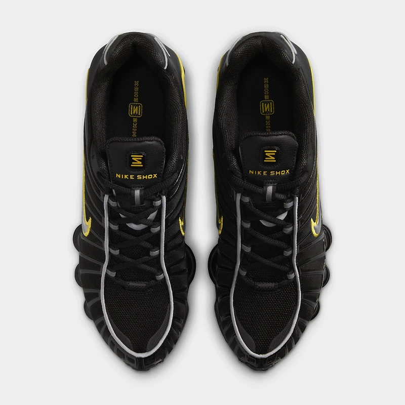 Nike Shox TL Black / Metallic Silver - Dynamic Yellow
