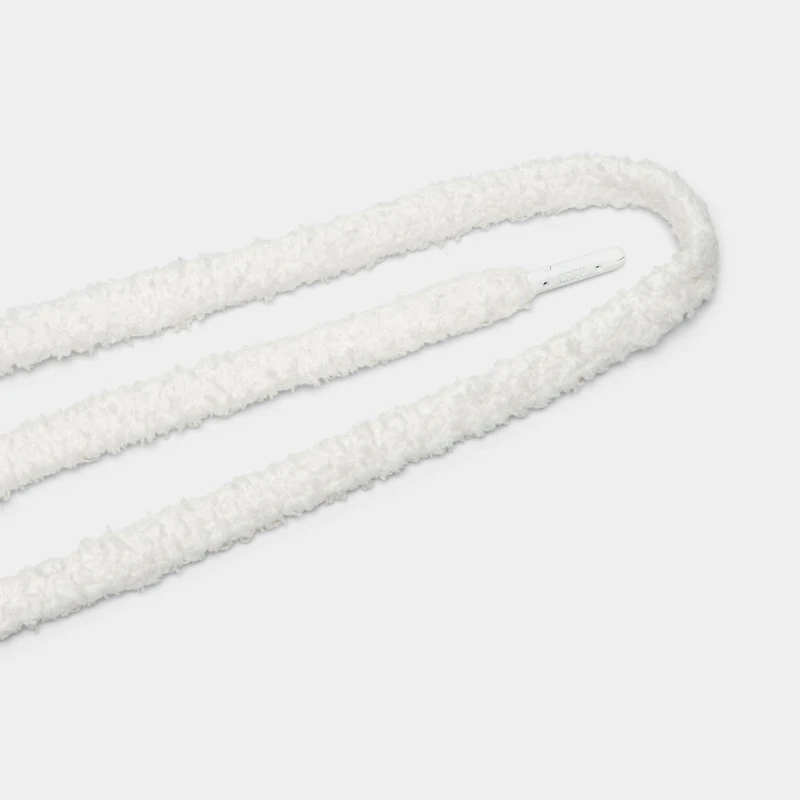 Crep Protect Fuzzy Laces / White
