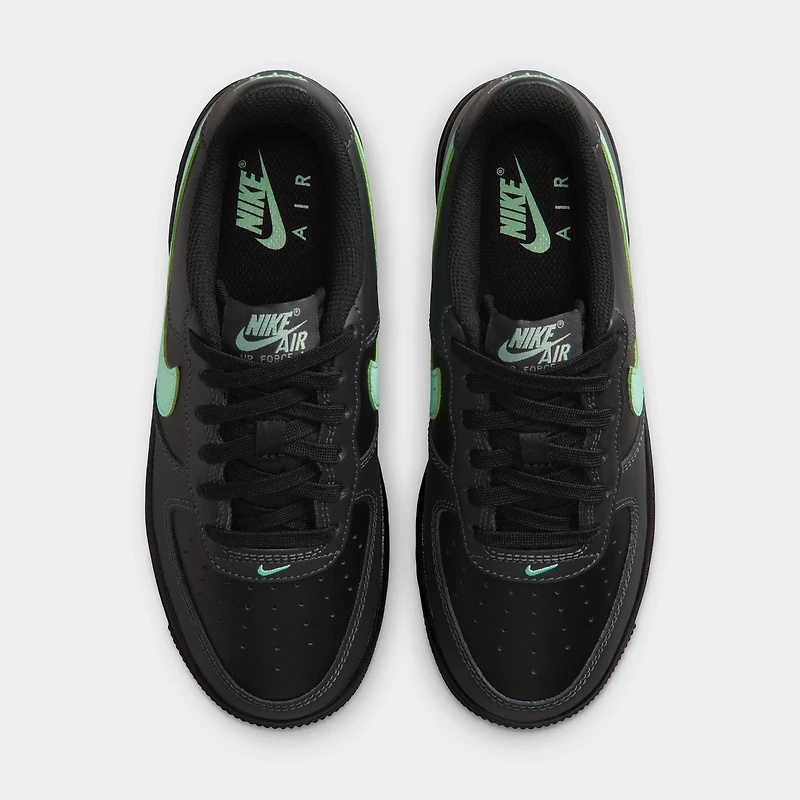 Nike Air Force 1 GS Black / Arctic Green - Anthracite