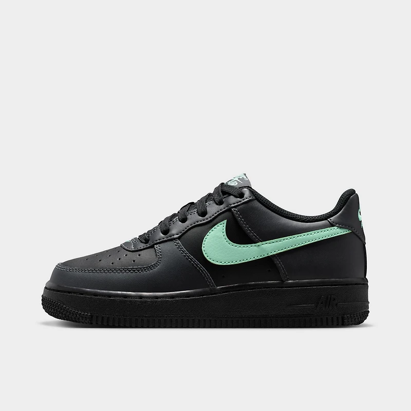 Nike Air Force 1 GS Black / Arctic Green - Anthracite