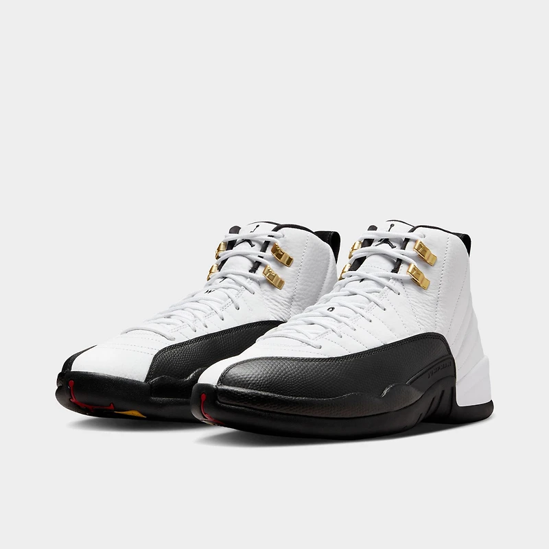 Air Jordan Rétro 12 Blanc / Noir Or