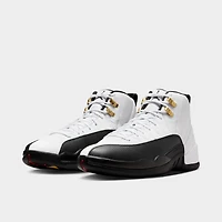 Air Jordan Rétro 12 Blanc / Noir Or