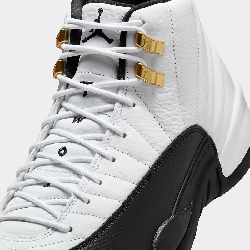 Air Jordan Rétro 12 Blanc / Noir Or