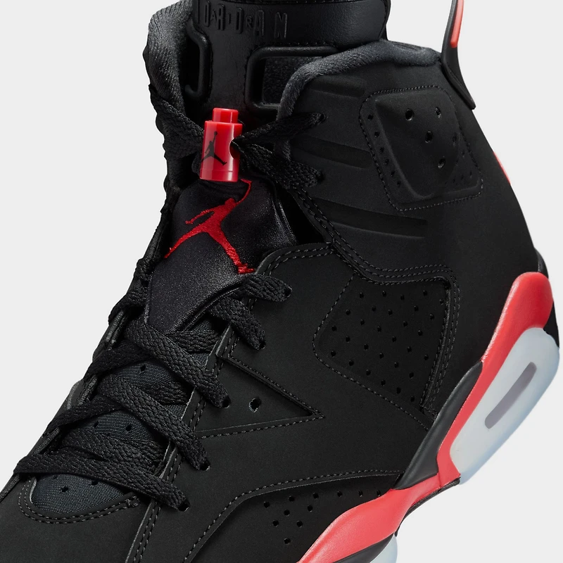 Jordan 6 Rétro Infrared Noir / Rouge Clair